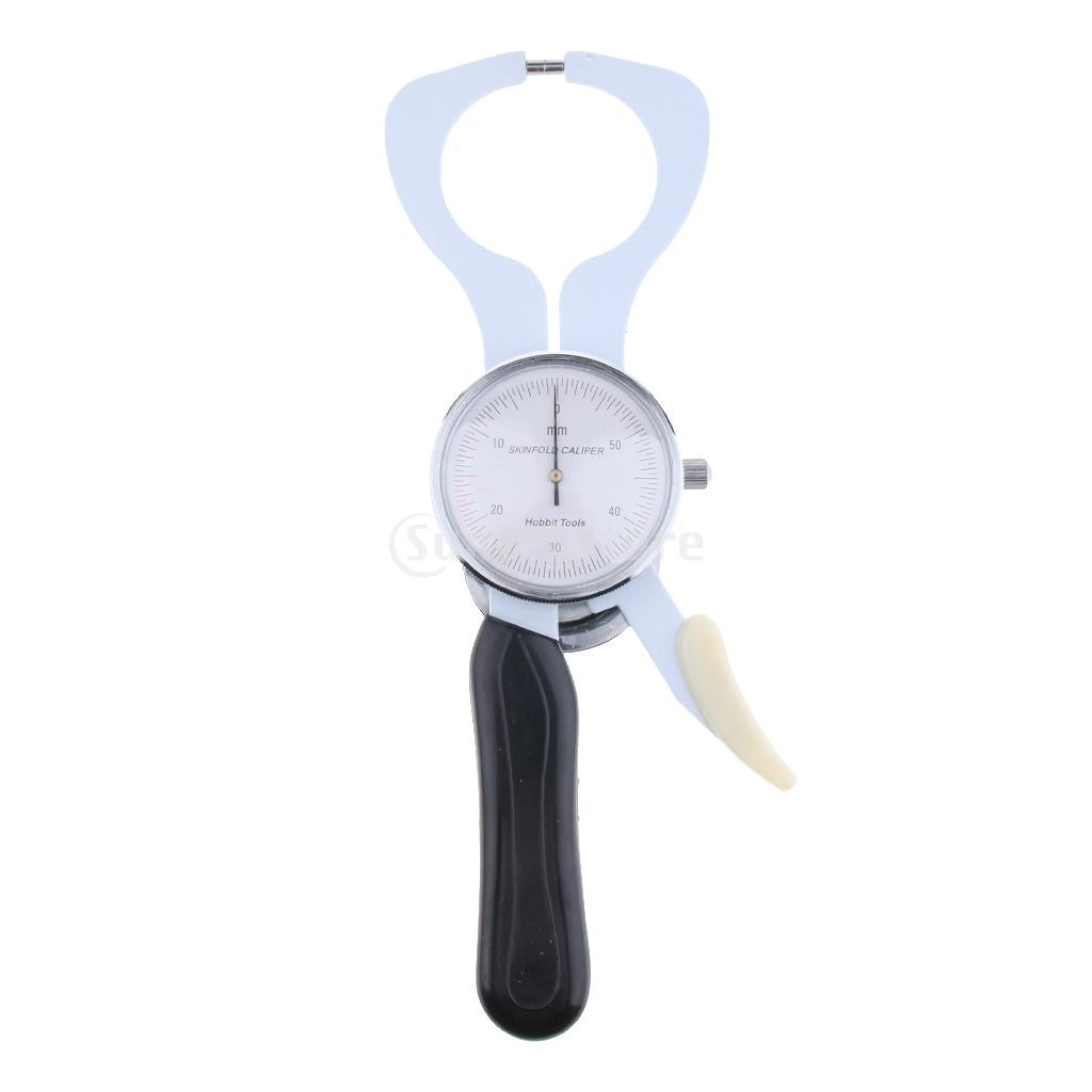 Electronic Skinfold Caliper Body Density Measuring Tool Tester Easy Reading