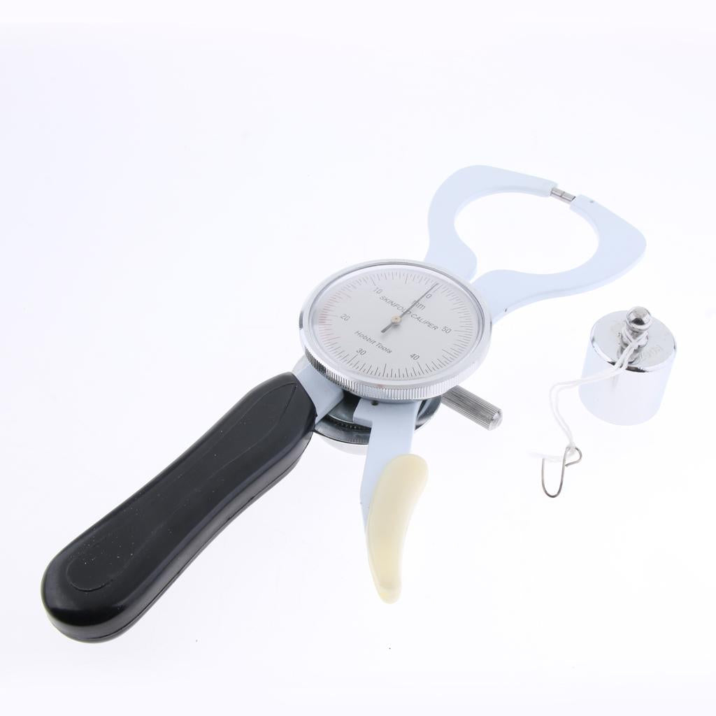 Electronic Skinfold Caliper Body Density Measuring Tool Tester Easy Reading