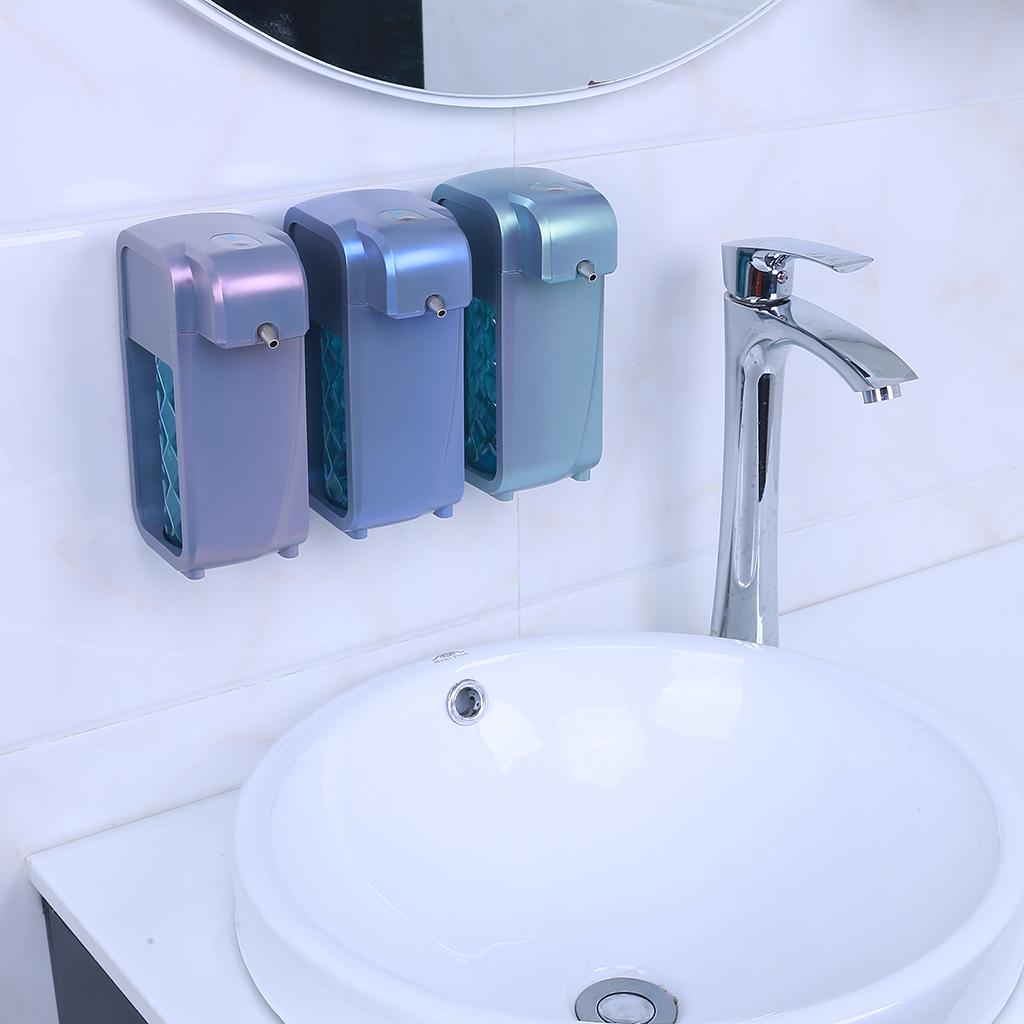 Automatic Sensor Touchless Soap Dispenser Countertop / Wall Mounted Blue