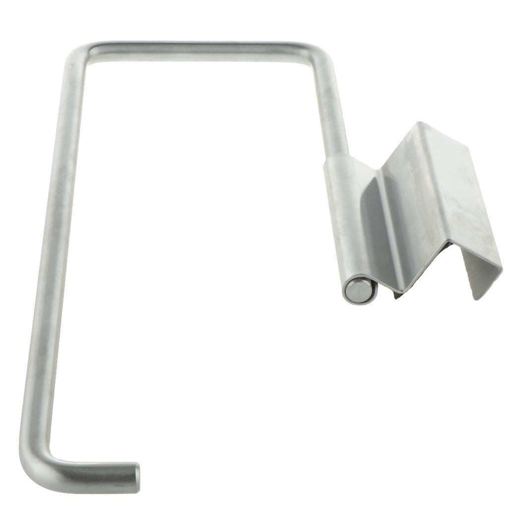 Stainless Steel Over The Door Hook Hanger Storage Rack for Home Organizer 4