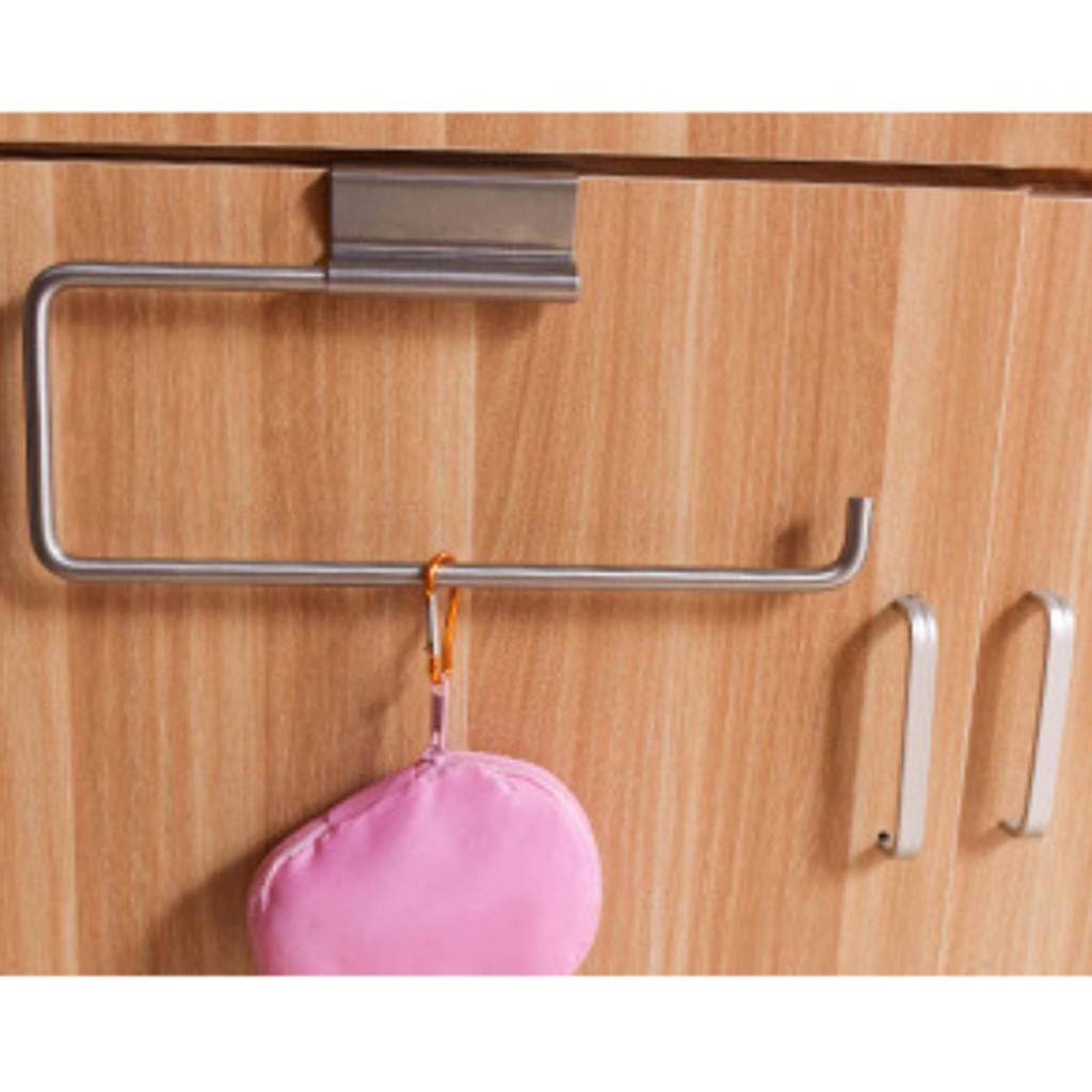 Stainless Steel Over The Door Hook Hanger Storage Rack for Home Organizer 4