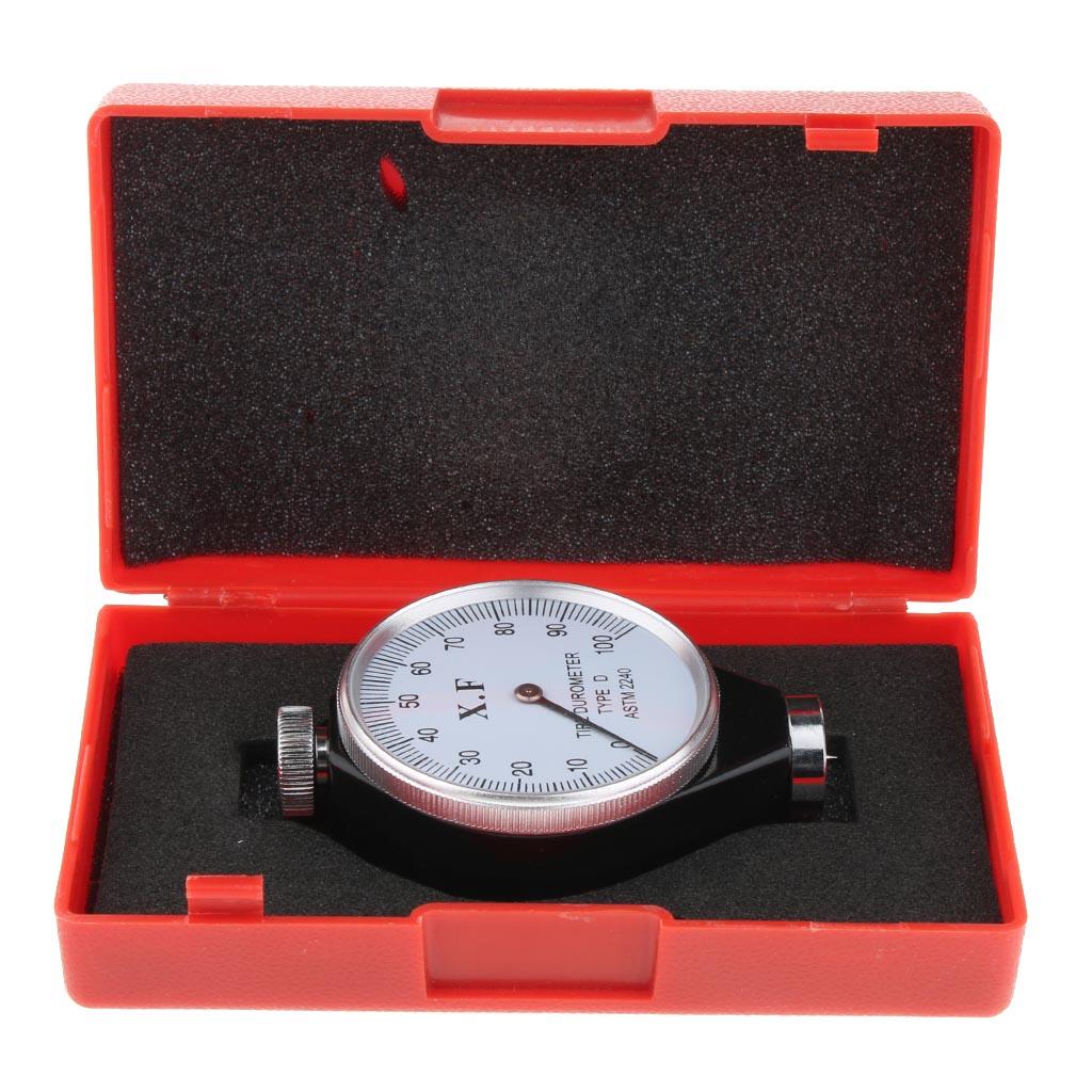 Shore Hardness Durometer Tester Tyre Rubber Meter  D