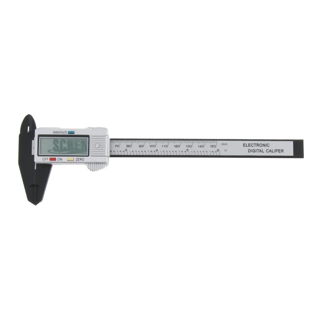 LCD Electronic Digital Vernier Caliper Gauge Micrometer Inch/Metric 0-150mm/0-6 inch