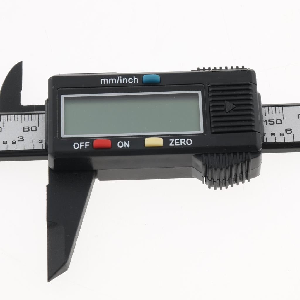 LCD Electronic Digital Vernier Caliper Gauge Micrometer Inch/Metric 0-150mm/0-6 inch