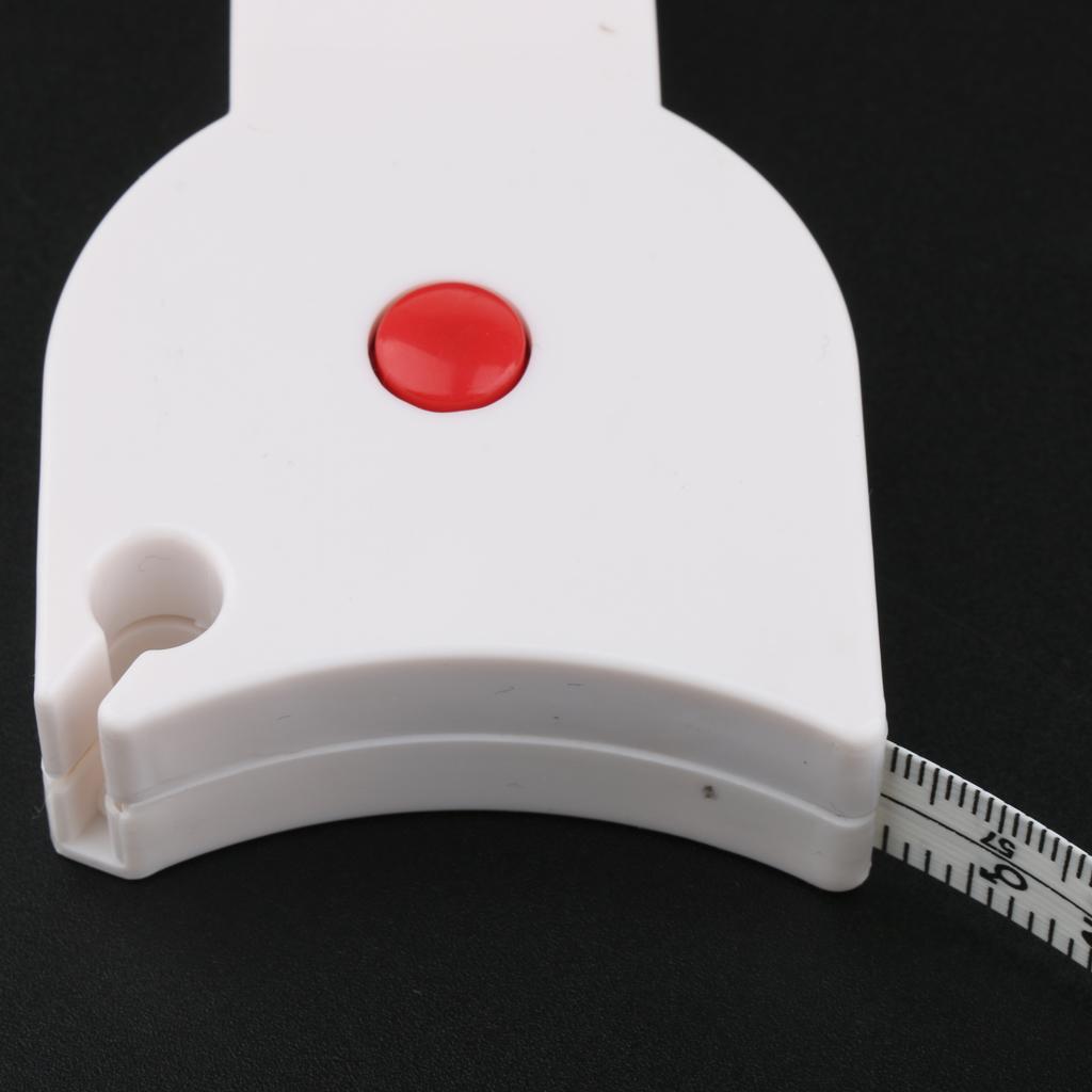 Body Tape Measure, Waist Tape Measure, Body Fat Measuring Tape  White