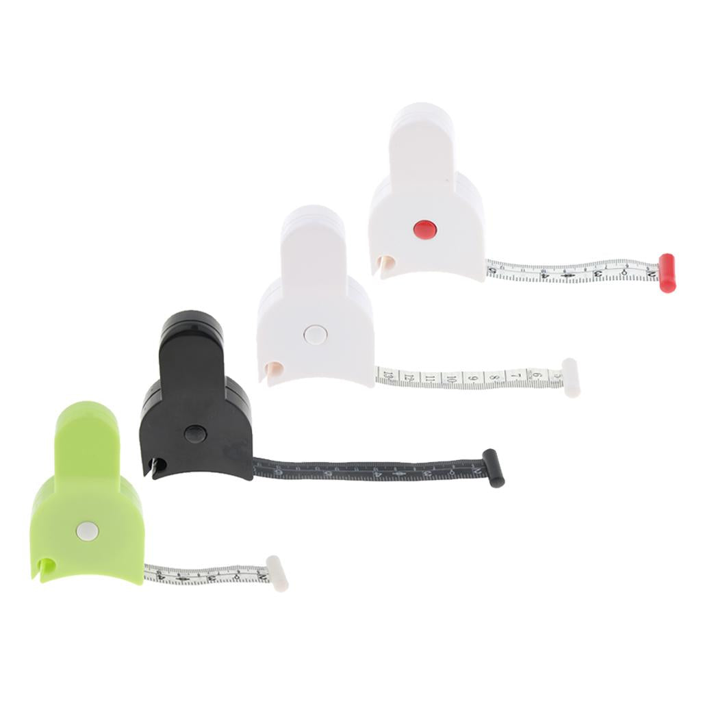 Body Tape Measure, Waist Tape Measure, Body Fat Measuring Tape  White