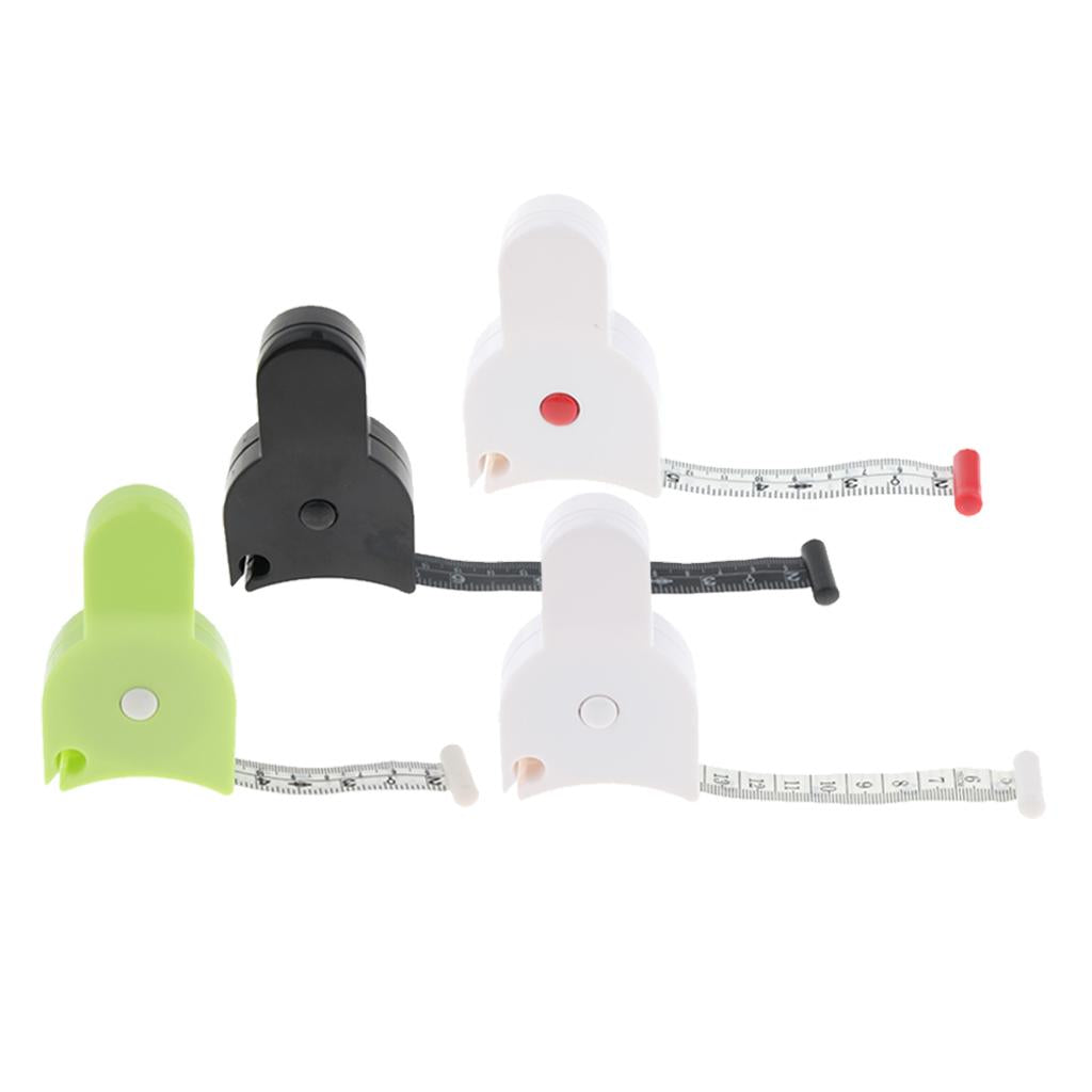 Body Tape Measure, Waist Tape Measure, Body Fat Measuring Tape  White