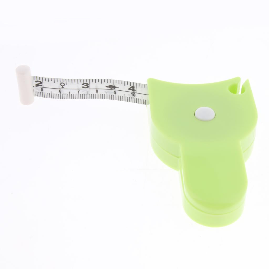 Body Tape Measure, Waist Tape Measure, Body Fat Measuring Tape  Green
