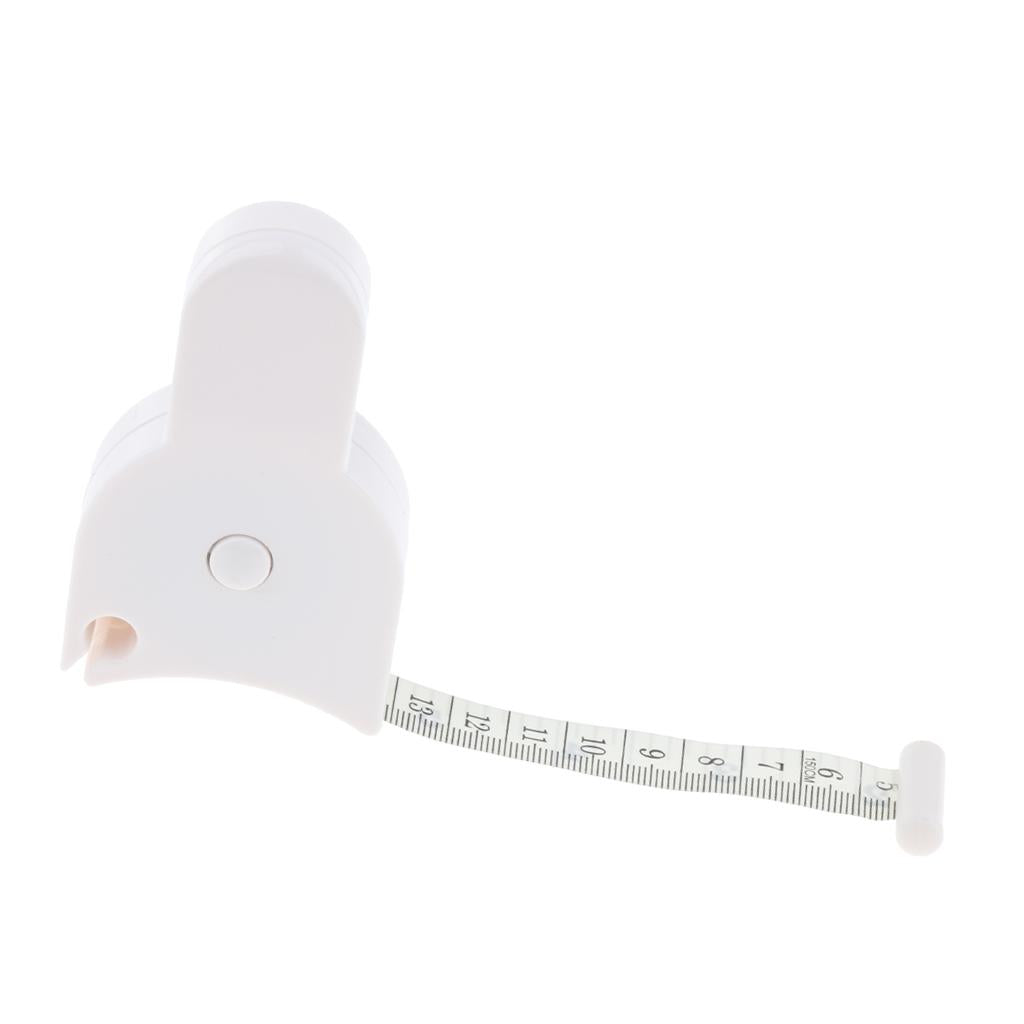 Retractable Body Tape Measure, Waist Tape Measure - Body Fat Measuring Tape