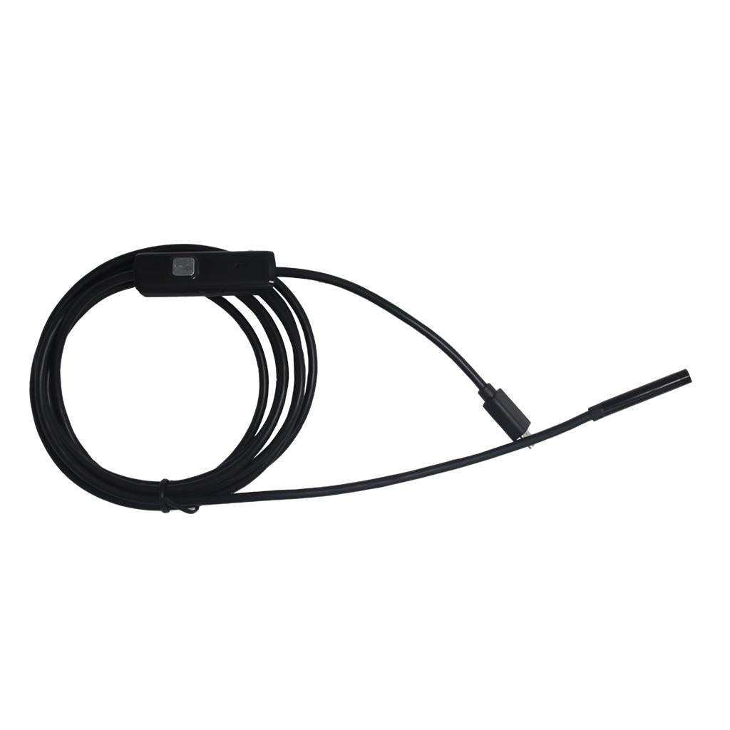 Waterproof Borescope Soft Wire Camera 0.3MP Repair Inspection 5.5mm 1m