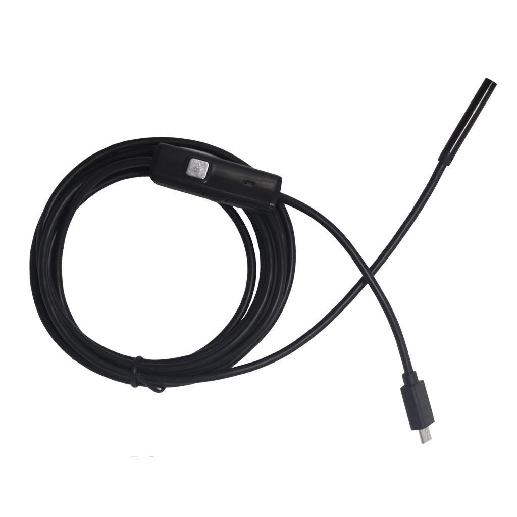 Waterproof Borescope Soft Wire Camera 0.3MP Repair Inspection 5.5mm 3m