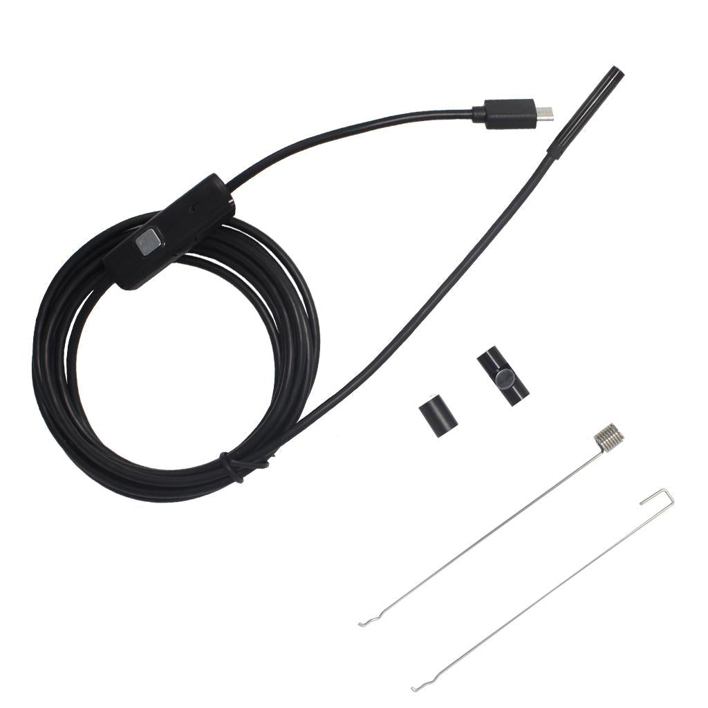 Waterproof Borescope Soft Wire Camera 0.3MP Repair Inspection 5.5mm 3m