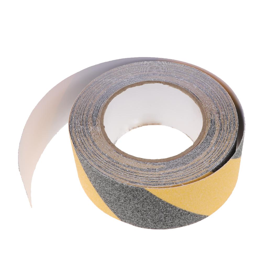 5cm Anti Slip Tape Stair Safety Backed Strong Self Adhesive Grip Stripes 10m