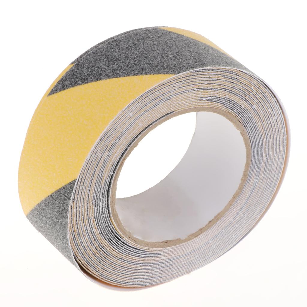 5cm Anti Slip Tape Stair Safety Backed Strong Self Adhesive Grip Stripes 10m