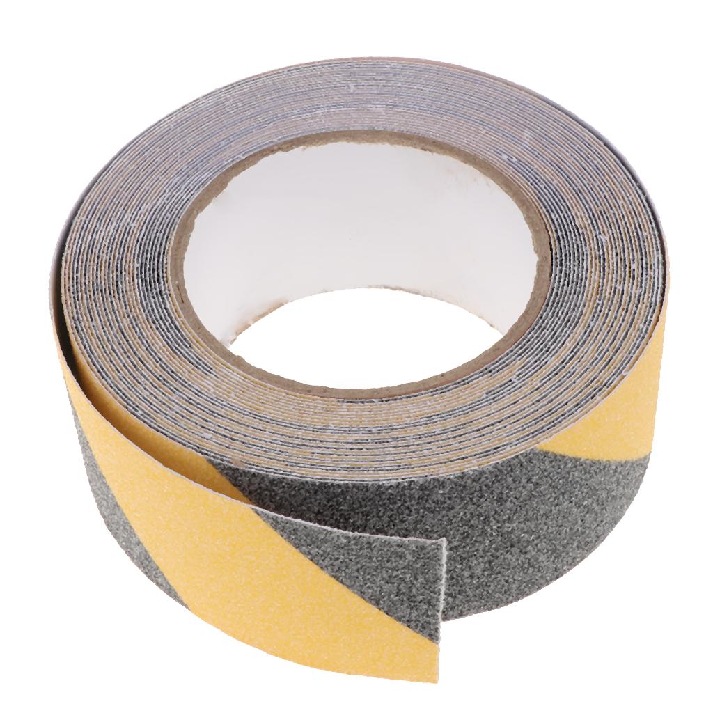 5cm Anti Slip Tape Stair Safety Backed Strong Self Adhesive Grip Stripes 10m