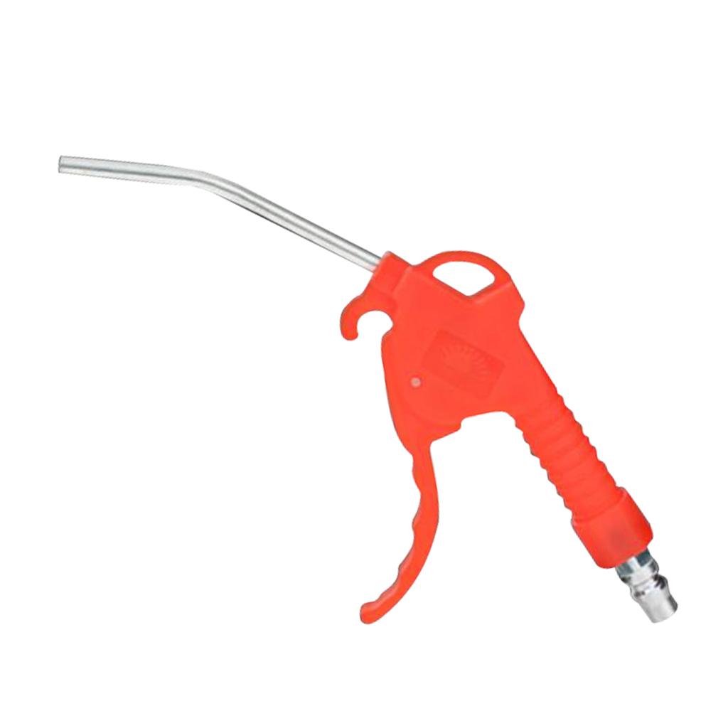 Air Compressor Dust Blow Gun Duster Trigger Handle Angled Bent Nozzle