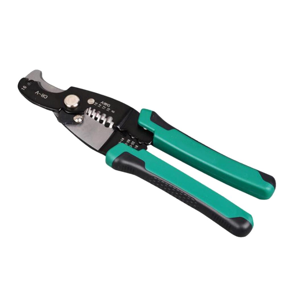 Multi Function Wire Cable Stripping Stripper Crimping Plier Crimper Tool