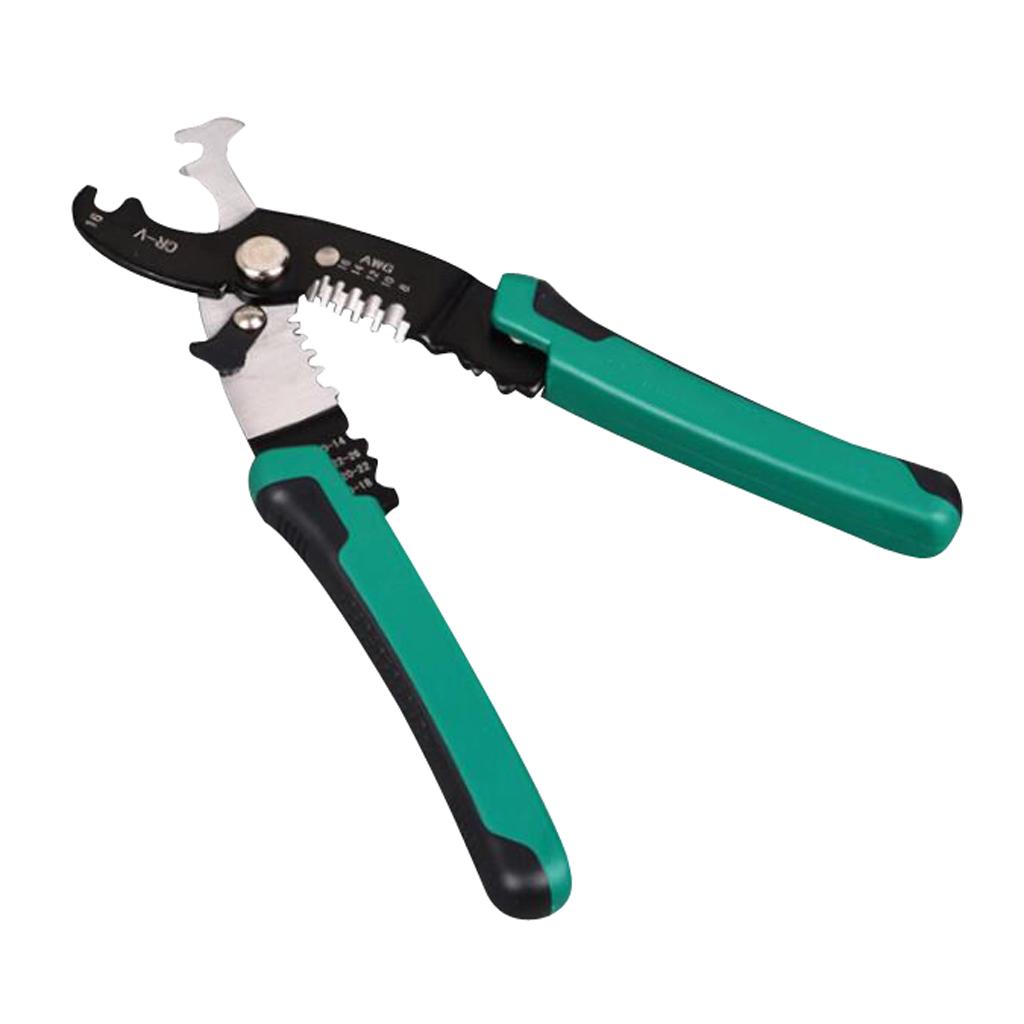 Multi Function Wire Cable Stripping Stripper Crimping Plier Crimper Tool