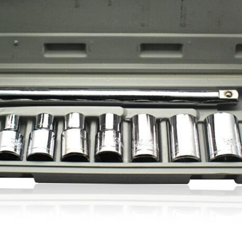 10pcs Automobile Motorcycle Repairing Tool Case Socket Wrench Set