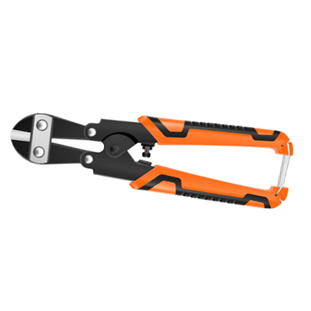 8 Inch Handheld Heavy-Duty Bolt and Wire Cutter Steel Snips Grommet Removal