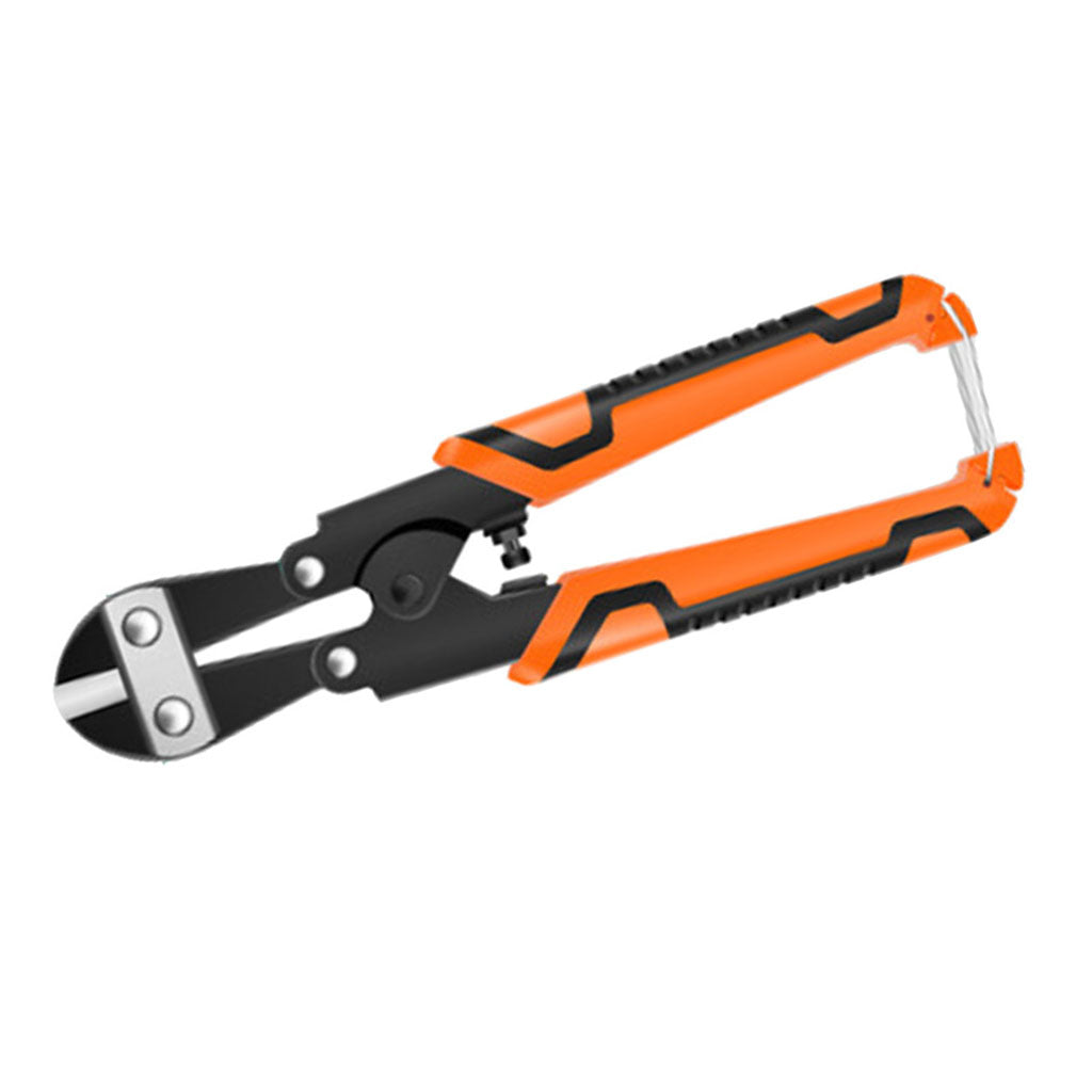 8 Inch Handheld Heavy-Duty Bolt and Wire Cutter Steel Snips Grommet Removal