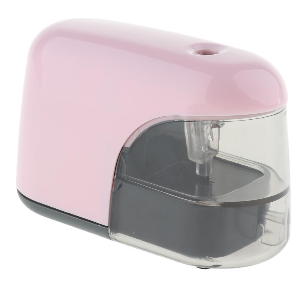 Portable USB Electric Pencil Sharpeners for Kid Students Office Artists Pink