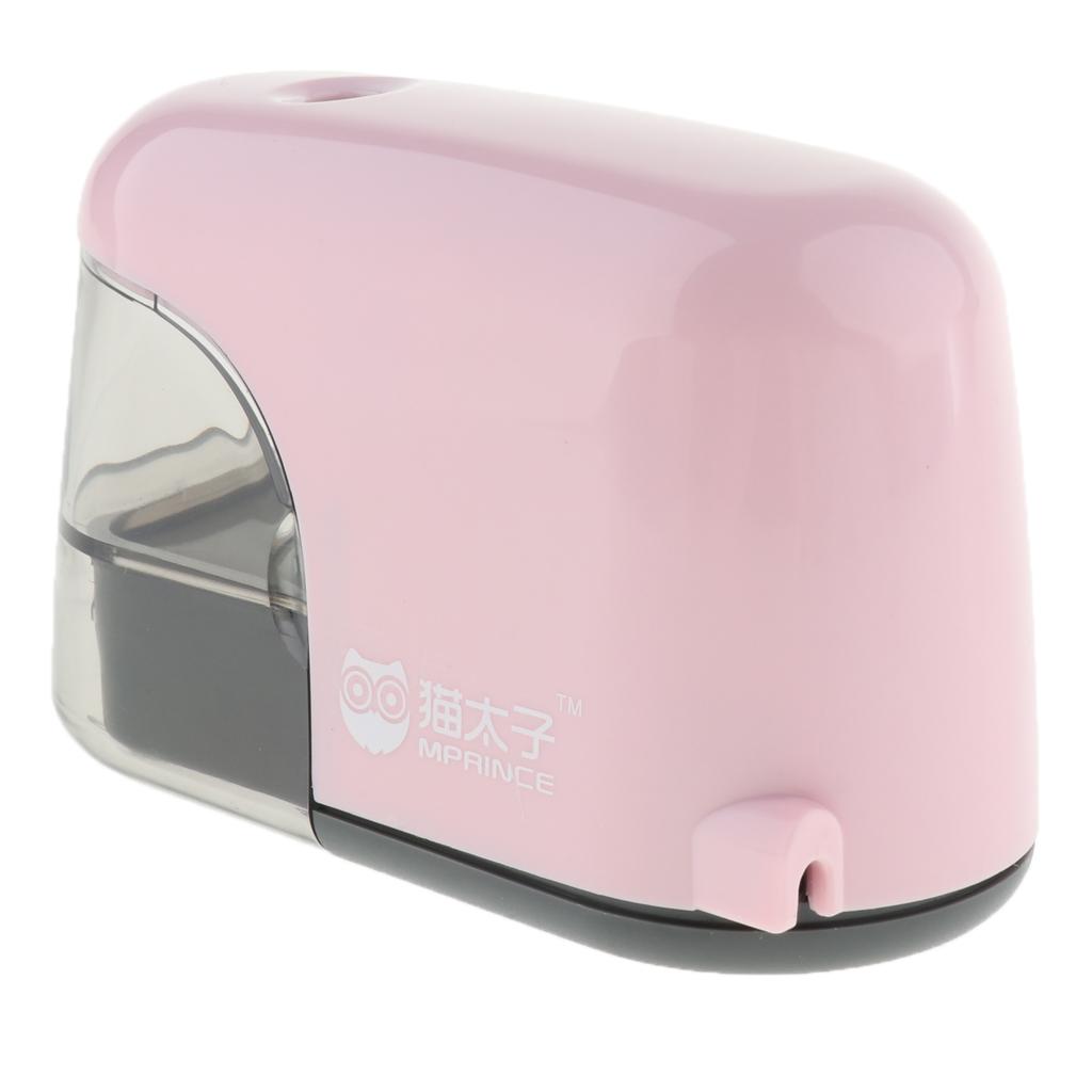 Portable USB Electric Pencil Sharpeners for Kid Students Office Artists Pink