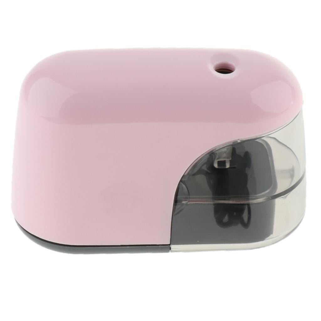 Portable USB Electric Pencil Sharpeners for Kid Students Office Artists Pink