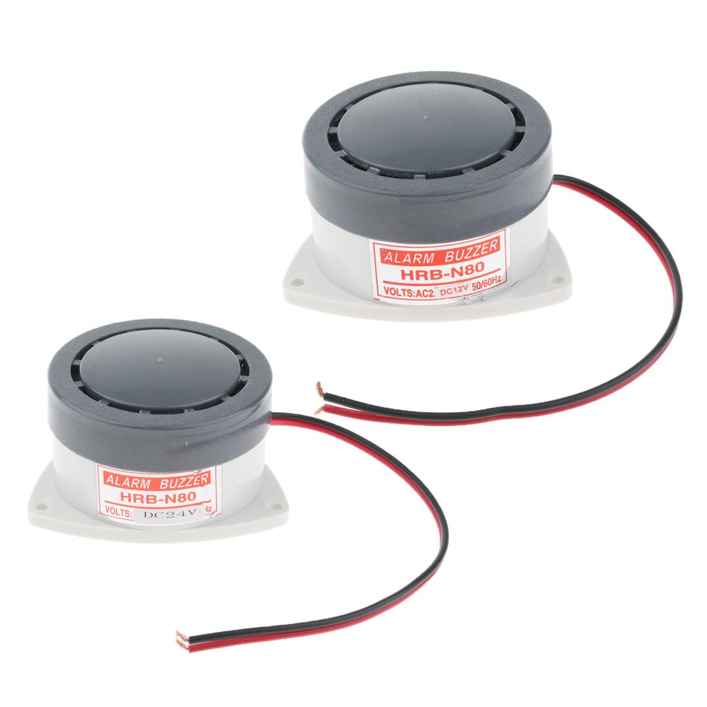 12V Industrial 95dB Loud Security Sound Alarm Buzzer Siren Horn Speaker