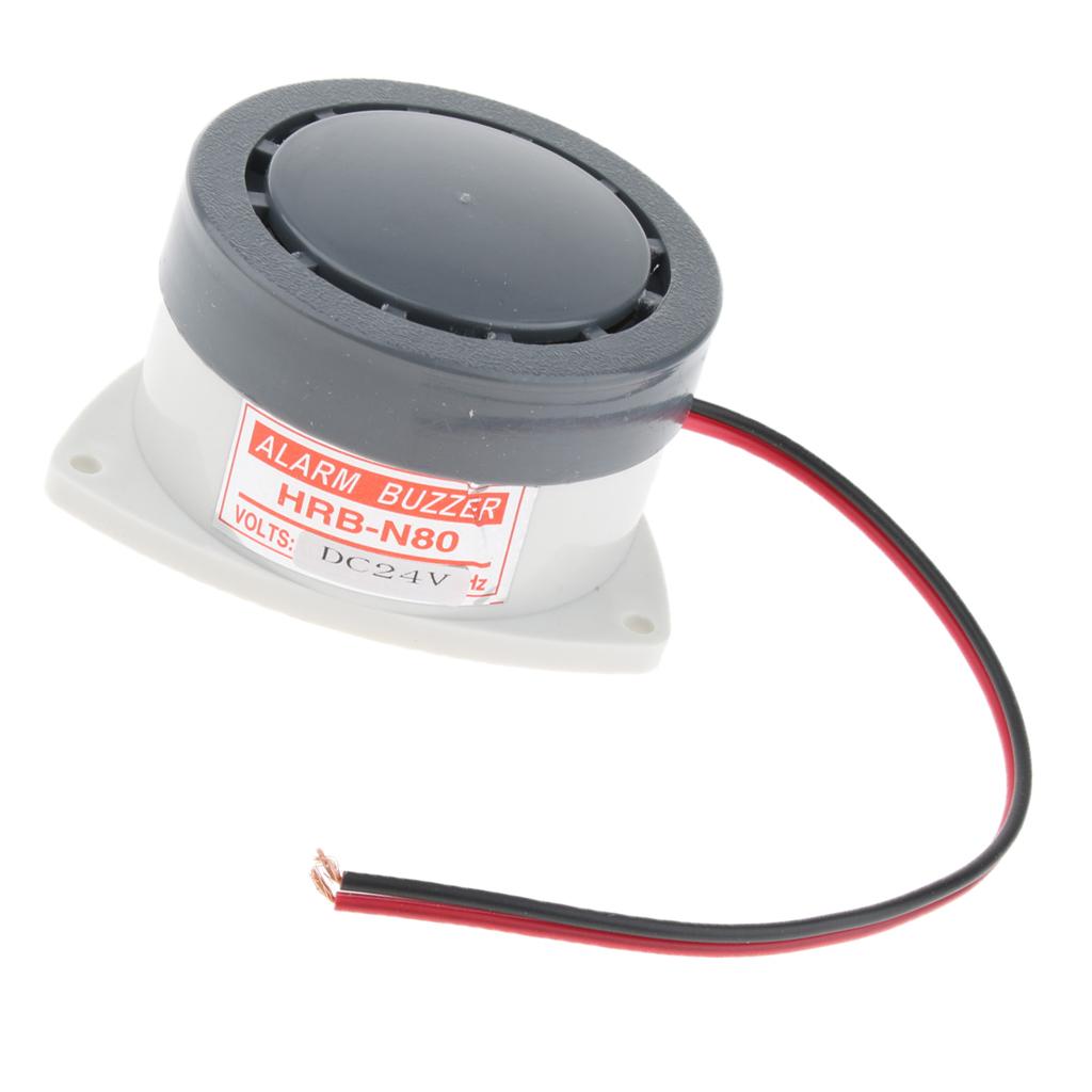 24V Industrial 95dB Loud Security Sound Alarm Buzzer Siren Horn Speaker