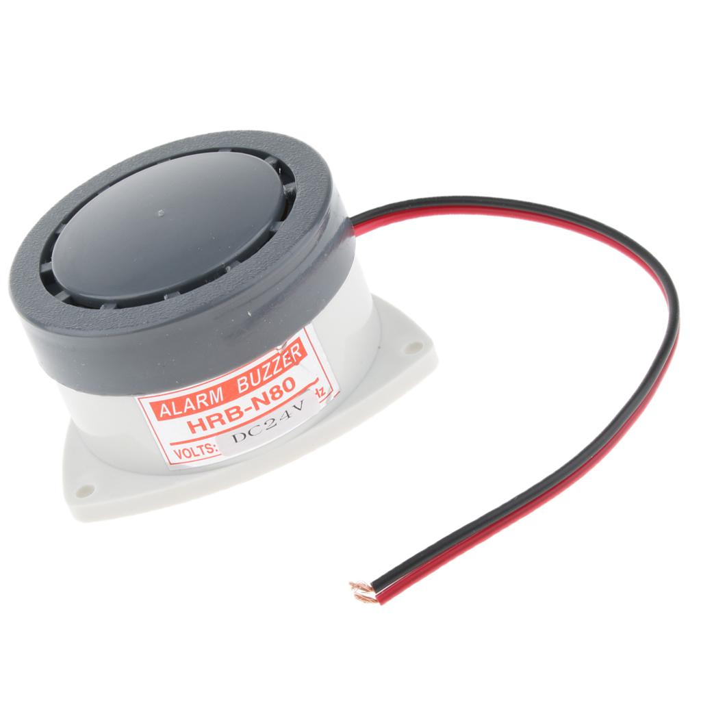 24V Industrial 95dB Loud Security Sound Alarm Buzzer Siren Horn Speaker