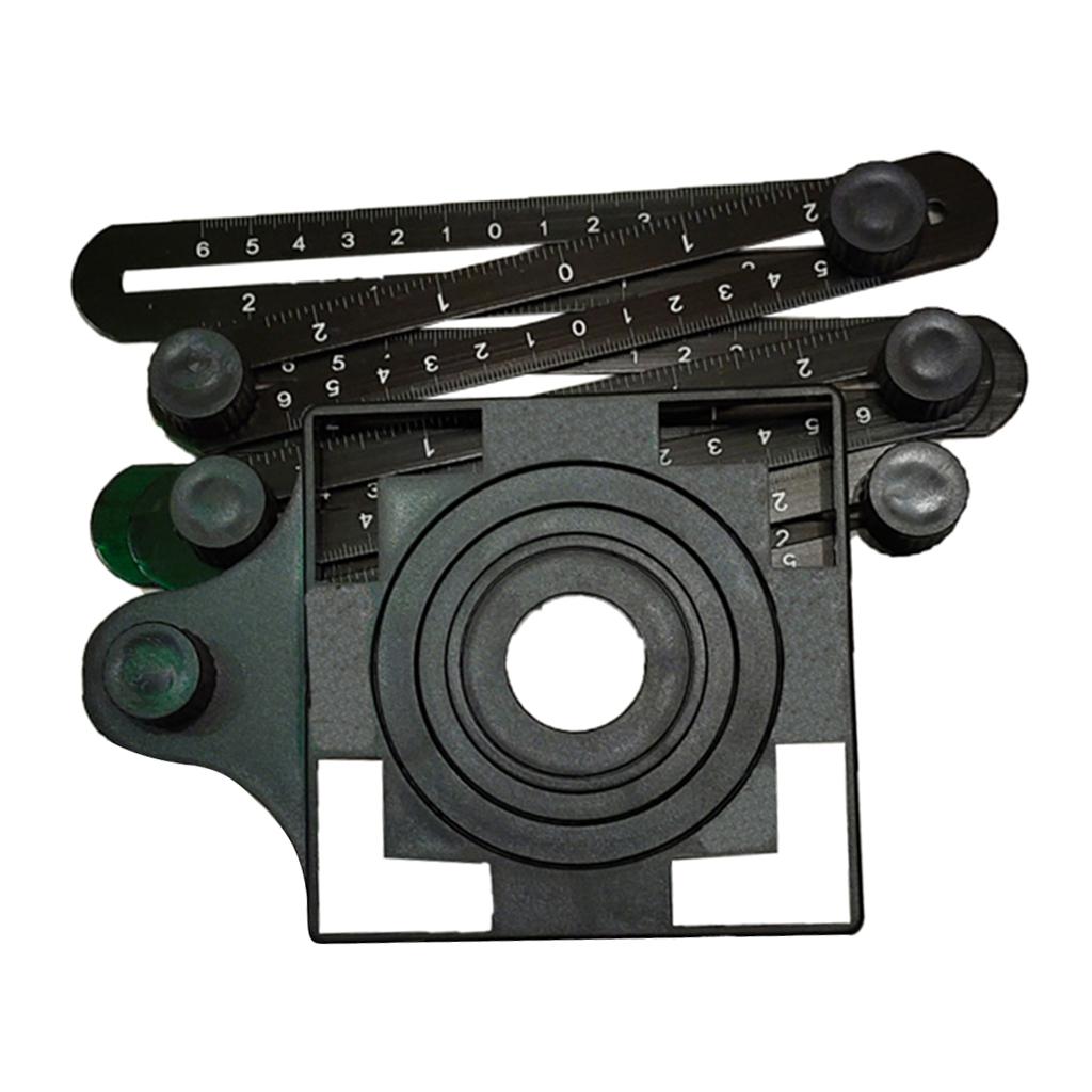 Universal Angularizer Ruler Angleizer Template Multi Function Angle Measure Tool, Easy to Use