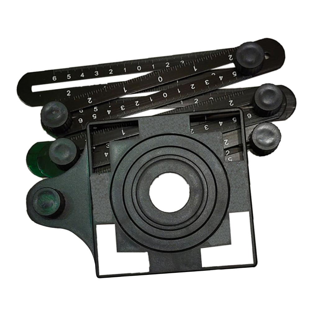 Universal Angularizer Ruler Angleizer Template Multi Function Angle Measure Tool, Easy to Use