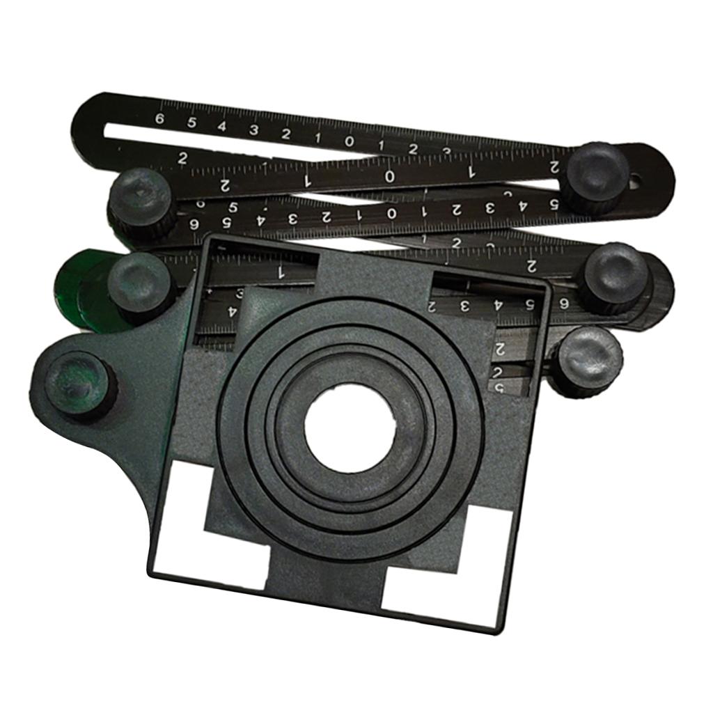 Universal Angularizer Ruler Angleizer Template Multi Function Angle Measure Tool, Easy to Use