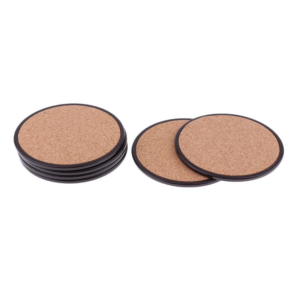 Wooden Drink Pad Coasters holder set for Protect Dinning Table Coaster