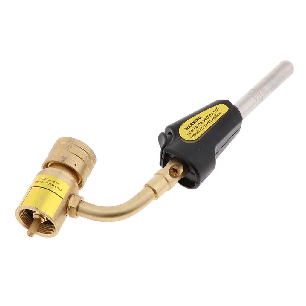 Portable MAPP or Propane Self-Lighting 360-Degree Swivel Regulated Torch A