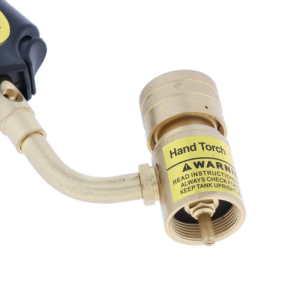 Portable MAPP or Propane Self-Lighting 360-Degree Swivel Regulated Torch A