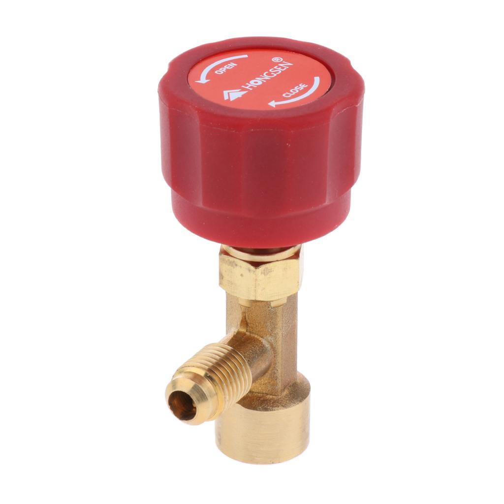 1/4inch Thread Can Tap Refrigerant Valve Bottle Opener for R134a Refrigerant