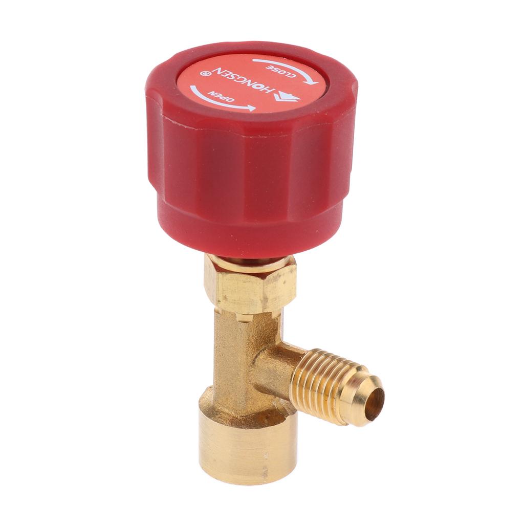 1/4inch Thread Can Tap Refrigerant Valve Bottle Opener for R134a Refrigerant