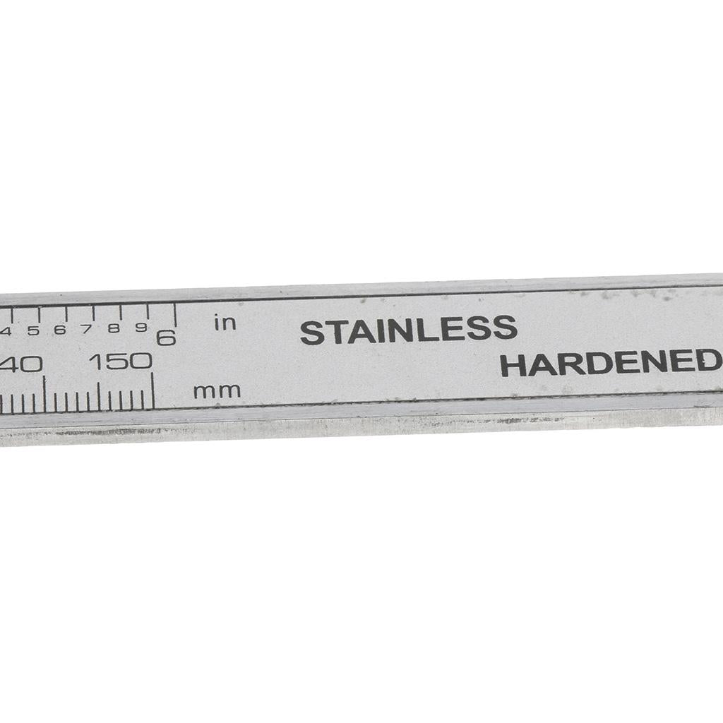 0-150mm Stainless Hardened Digital Vernier Caliper Metric mm/ Inch Reading