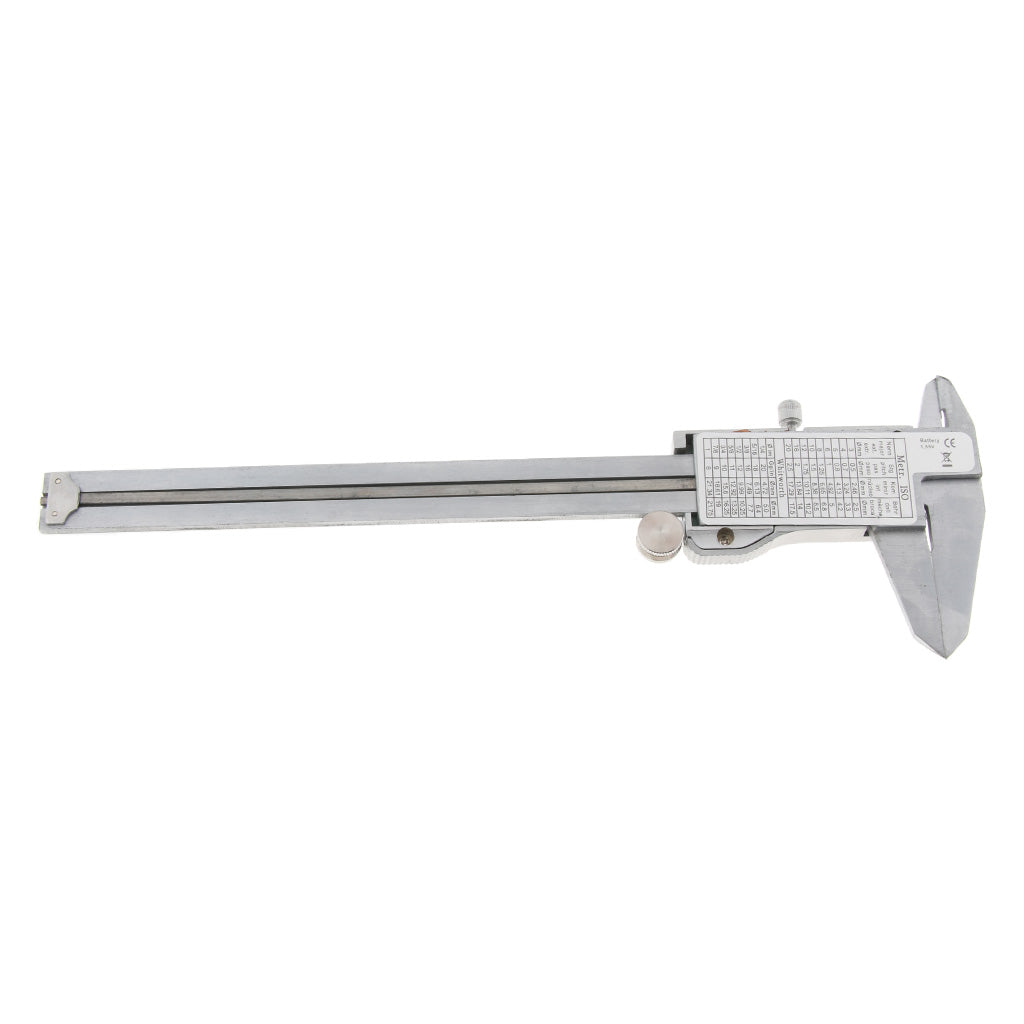 0-150mm Stainless Steel Hardened Digital Vernier Caliper Ruler Mm / Inch