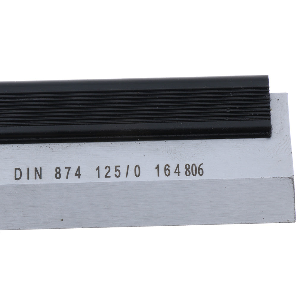 Machinist Square Precision Layout Straight Edge Ruler for Flat Measuring 125mm