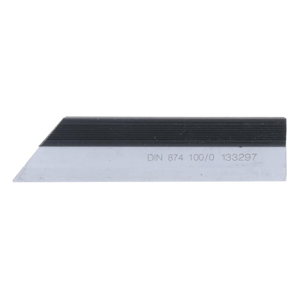 Machinist Square Precision Layout Straight Edge Ruler for Flat Measuring 100mm