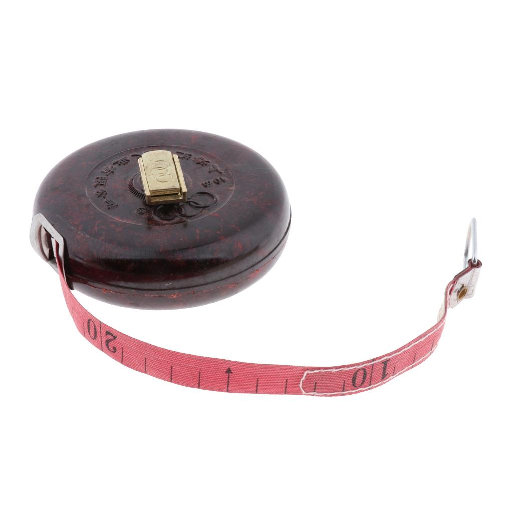 Soft Flat Measuring Ruler Sewing Tailor Tape Measure Fabric Covered  33ft