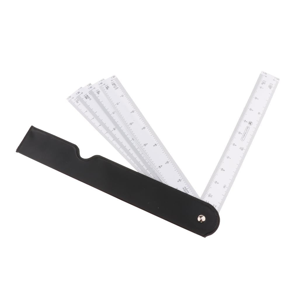 Architects Scale Ruler 5 Scales for Engineering Architects Multifunctional