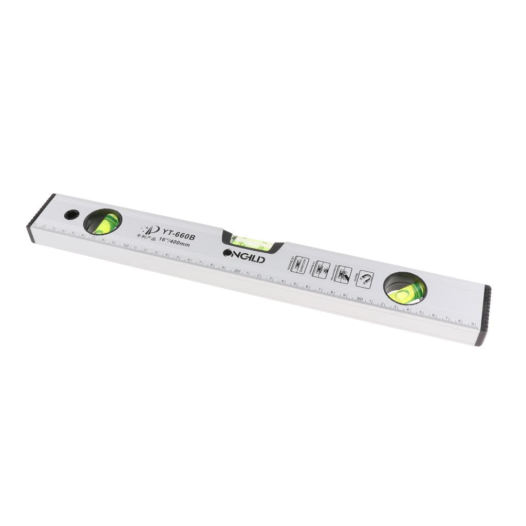 300/400/500mm High Precision Magnetic Aluminum Alloy Ruler Spirit Level 40cm