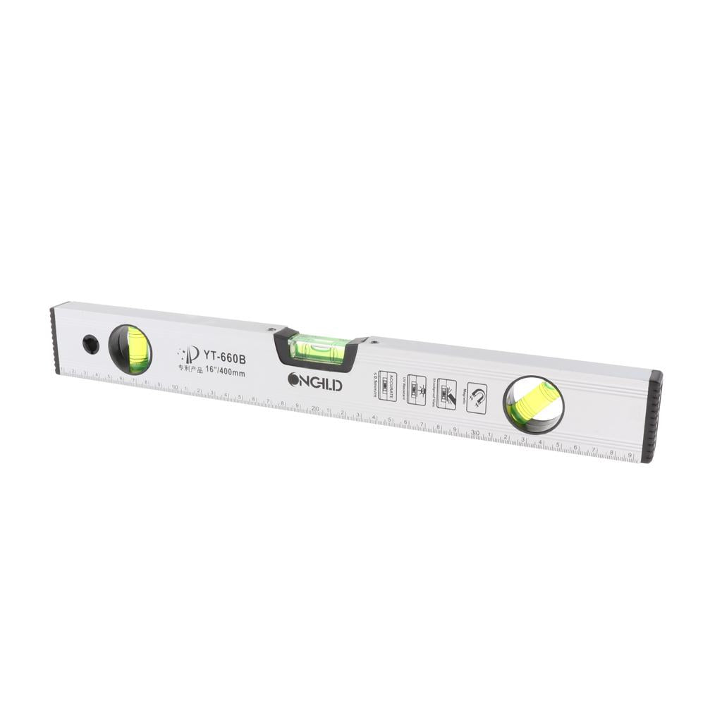 300/400/500mm High Precision Magnetic Aluminum Alloy Ruler Spirit Level 40cm