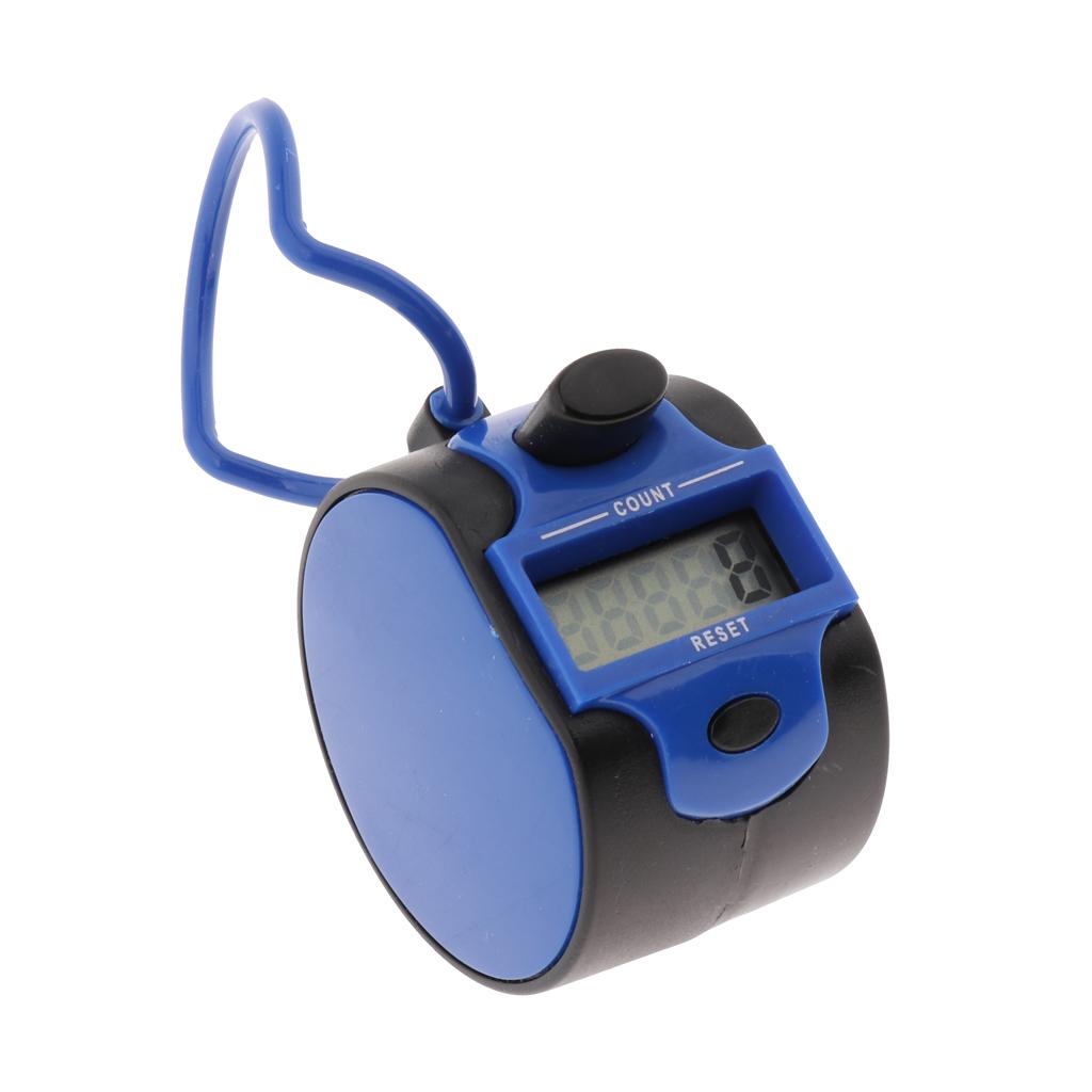 Tally Counter Handheld Digit Number Lap Counter Manual Mechanical  Blue