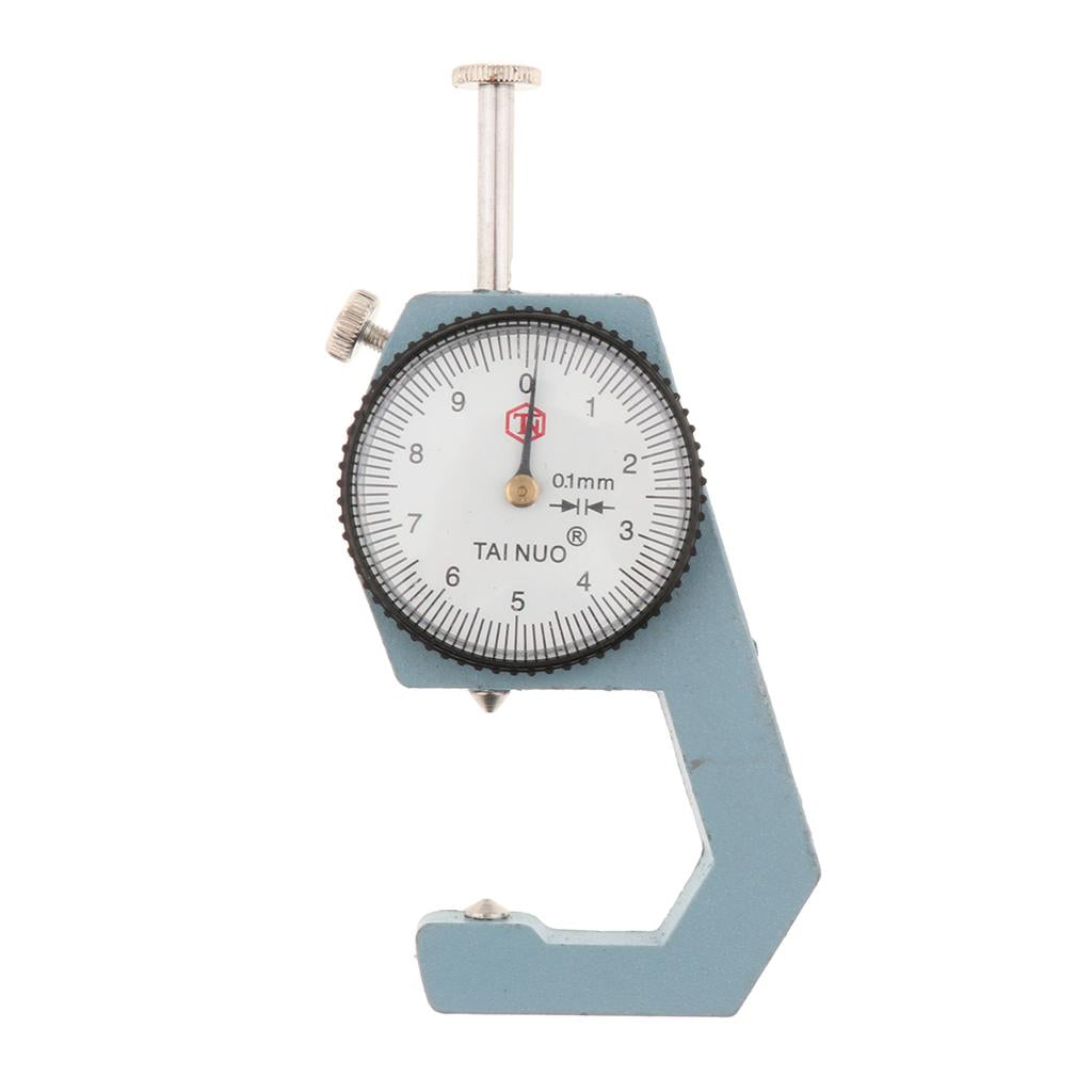 Premium Dial Thickness Gauge Gage Meter Measuring Tool - Pointed Head - 0-20MM 0.1mm