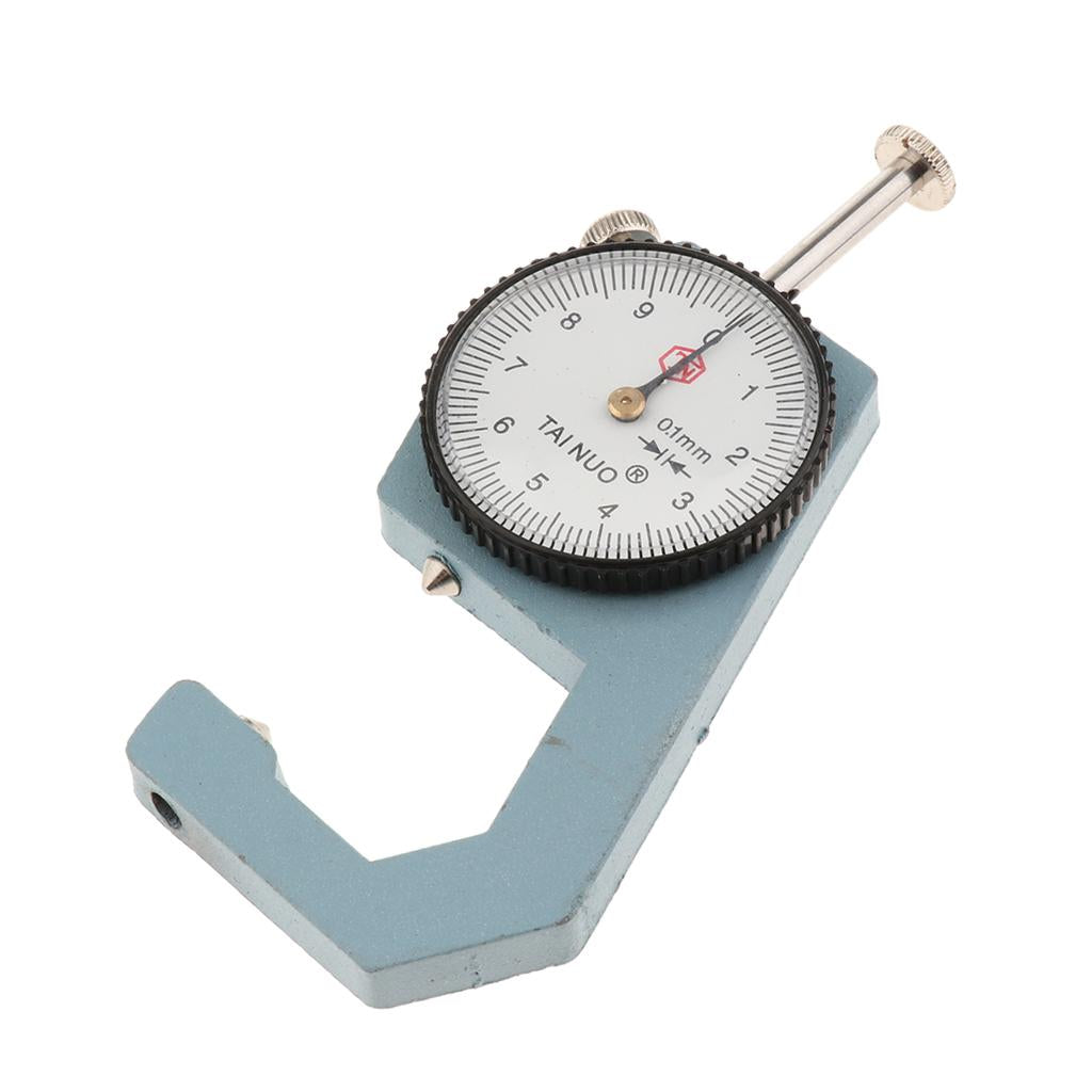 Premium Dial Thickness Gauge Gage Meter Measuring Tool - Pointed Head - 0-20MM 0.1mm